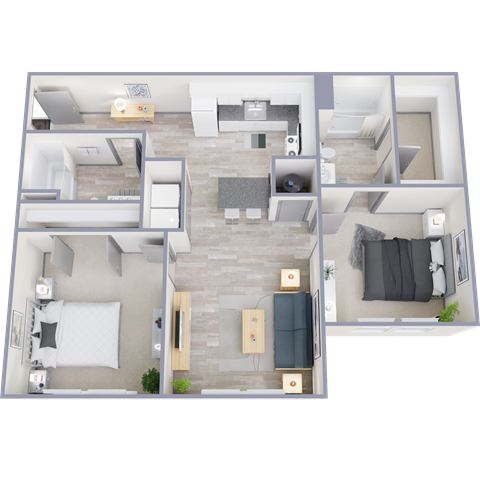 3415 Blake Rd Studio-2 Beds Apartment for Rent - Photo Gallery 20